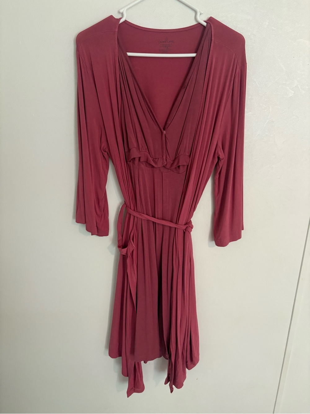Lila labor gown and Caden lane robe